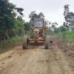 Prefectura realiza mantenimiento de la vía E15 - Jaboncillo