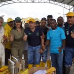 Prefecta realizó entrega de utensilios y elementos de protección para proyecto apícola