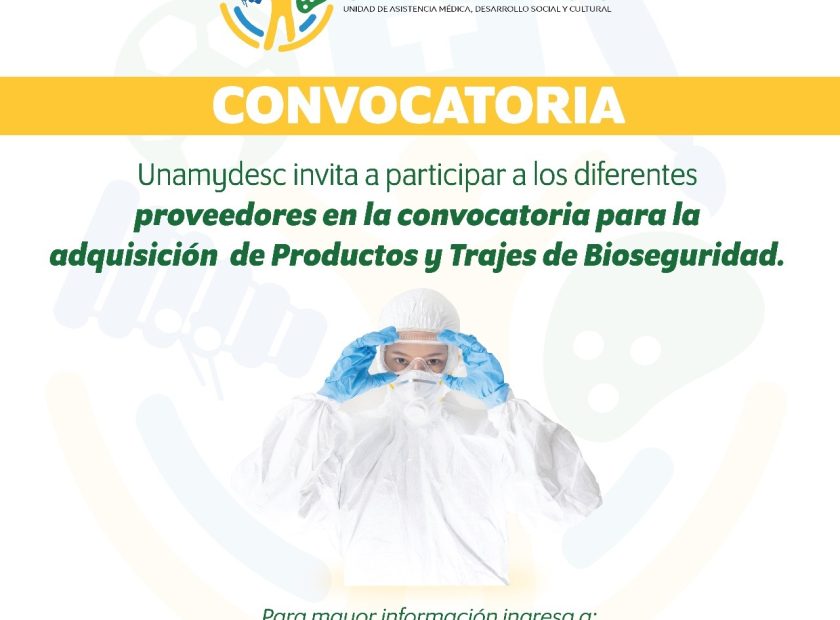 Convocatoria 2020 UNAMYDESC