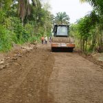 Las obras viales no se detienen en la zona rural de Quinindé.