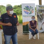 Prefectura de Esmeraldas inaugura escuela de campo sobre siembra de coco en Tambillo.