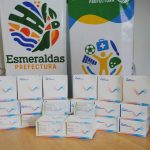 Prefectura de Esmeraldas entregó pruebas para covid 19 en toda la provincia.