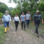 Viceprefecto se reúne con agricultores de comunidades rurales del cantón Esmeraldas.