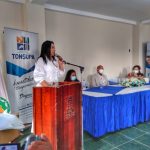 Prefecta de Esmeraldas participó de la Rendición de Cuentas del Gobierno Parroquial de Tonsupa.