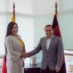 Prefecta y Viceministro se reúnen en Quito para tratar el tema de inseguridad y desarrollo de Esmeraldas.