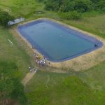Prefecta inaugura 4 nuevas albarradas para el riego agropecuario en el cantón Rioverde