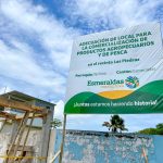 Prefectura de Esmeraldas avanza en la construcción de locales para emprendedores de las Piedras