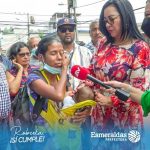 Prefecta de Esmeraldas expresó su preocupación respecto a la seguridad, ante medios de comunicación nacional