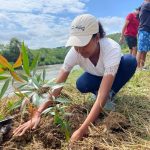 Prefectura realiza la reforestación de la cuenca del río Teaone