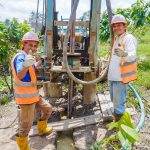 <strong>Avanza la perforación de un nuevo pozo para la captación de agua en San Carlos de la unión, cantón Quinindé.</strong>