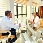 <strong>Prefecto césar Pimentel mantuvo sesión de trabajo con alcalde de Rioverde.</strong>