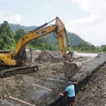 Prefectura de Esmeraldas sigue trabajando en la construcción del sistema de riego Tabuche, parroquia Chinca del cantón Esmeraldas.
