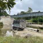 Un nuevo horizonte para la comunidad rural de Majua tras la construcción de un nuevo puente.