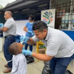 Prefectura impulsa campaña de salud preventiva en parroquias del cantón Atacames.
