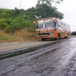 Avanzan los trabajos de asfaltado en el sector el Mirador - Unión Manabita, cantón Quinindé.