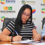 Prefectura y Mancomunidad del Norte del Ecuador firman convenio para impulsar un nuevo proyecto de desarrollo socioproductivo.