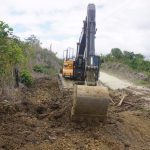 Se realizan trabajos de mejoramiento en la vía Quitito – Galerita, parroquia Galera.