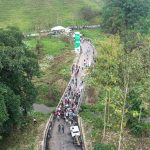 La Unión de Atacames celebra la inauguración del puente sobre el río Tazone tras más de 40 años de espera.