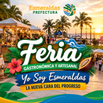 PREFECTURA DE ESMERALDAS CELEBRA EL MES DEL TURISMO CON LA FERIA DE EMPRENDIMIENTO “YO SOY ESMERALDAS – LA NUEVA CARA DEL PROGRESO”