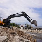 OBRAS DE ESCOLLERA EN CAMARONES PROTEGEN A COMUNIDADES VULNERABLES ANTE EL AVANCE DEL MAR