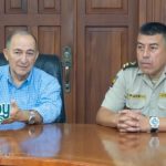 Prefectura y Policía fortalecen coordinación por la seguridad de Esmeraldas.